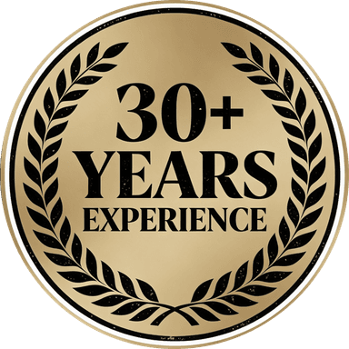 30+ Years Experience