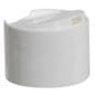 White Disc-Top Cap