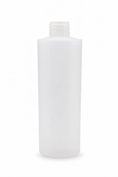 Natural HDPE Cylinder Bottle