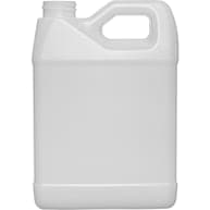 Natural HDPE F-Style Bottle