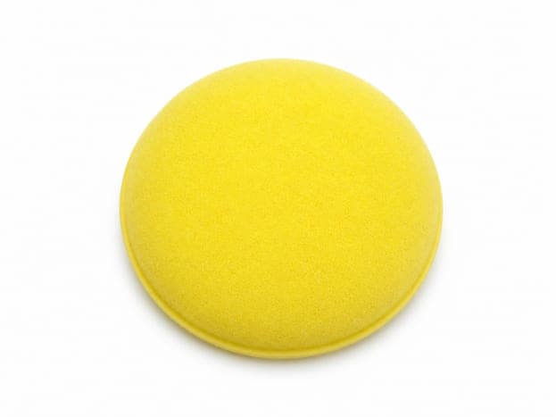 Yellow Waxing and Polishing Sponge